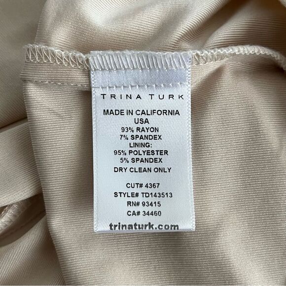 Trina Turk Margery Ikat Maxi Dress with Stretch Size XS Colorful Sleeveless - Picture 10 of 10